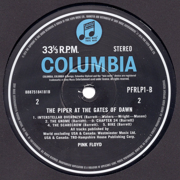 Pink Floyd : The Piper At The Gates Of Dawn (LP, Album, RE, RM, 180)