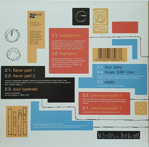 The Jon Spencer Blues Explosion : Experimental Remixes (2xLP, EP, RE)