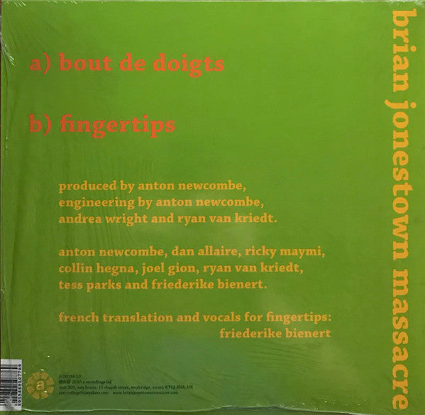Brian Jonestown Massacre* : Bout De Doigts (10", Single)