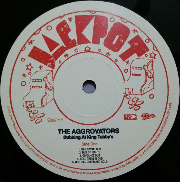 The Aggrovators : Dubbing At King Tubby's Vol. 1 (2xLP, Album, Comp, RM)