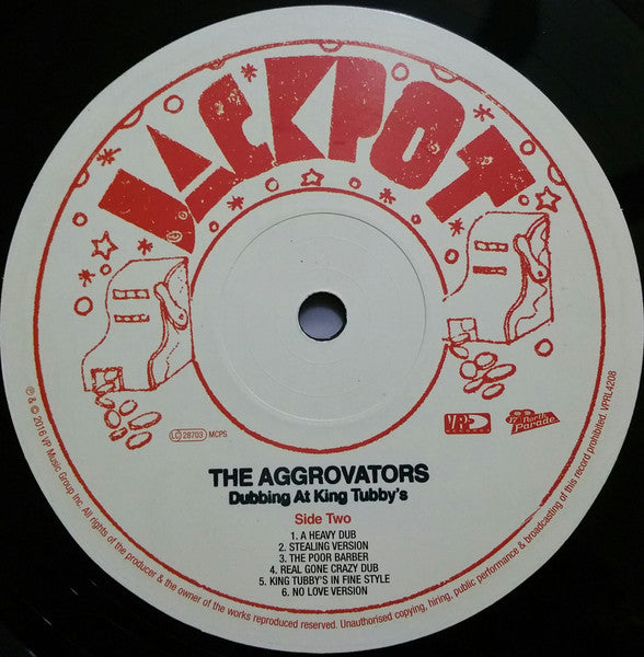 The Aggrovators : Dubbing At King Tubby's Vol. 1 (2xLP, Album, Comp, RM)