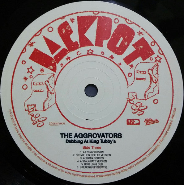 The Aggrovators : Dubbing At King Tubby's Vol. 1 (2xLP, Album, Comp, RM)