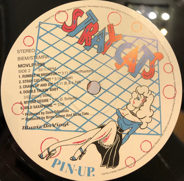 Stray Cats : Stray Cats (LP, Album, Ltd, RE, 180)