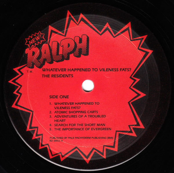 The Residents : Whatever Happened To Vileness Fats? (LP, Album)