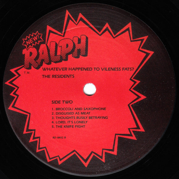 The Residents : Whatever Happened To Vileness Fats? (LP, Album)