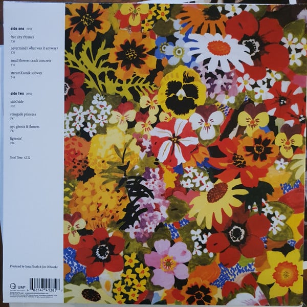 Sonic Youth : NYC Ghosts & Flowers (LP, Album, RE, RM)