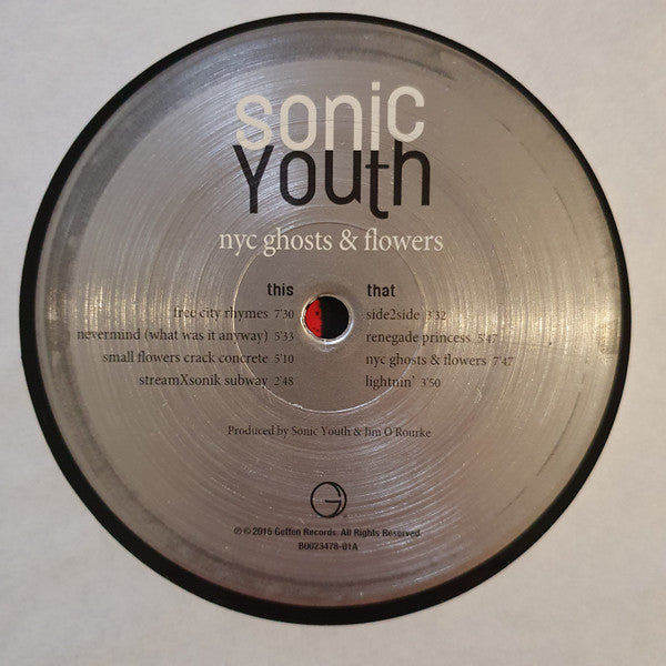 Sonic Youth : NYC Ghosts & Flowers (LP, Album, RE, RM)