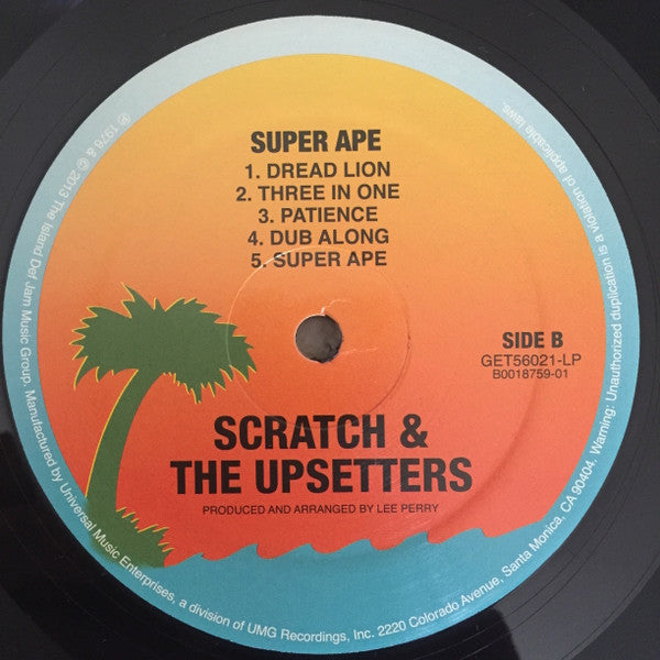 The Upsetters : Super Ape (LP, Album, RE)