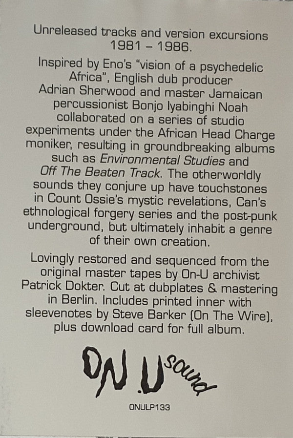 African Head Charge : Return Of The Crocodile (LP, Album)