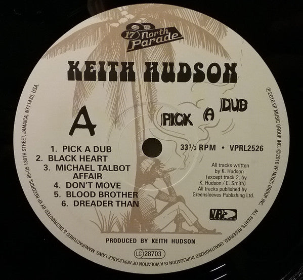 Keith Hudson : Pick A Dub (2xLP, Album, RE)