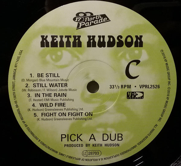 Keith Hudson : Pick A Dub (2xLP, Album, RE)