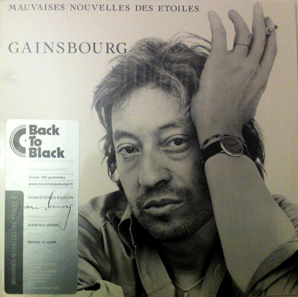 Serge Gainsbourg : Mauvaises Nouvelles Des Étoiles (LP, Album, RE, RM, 180)