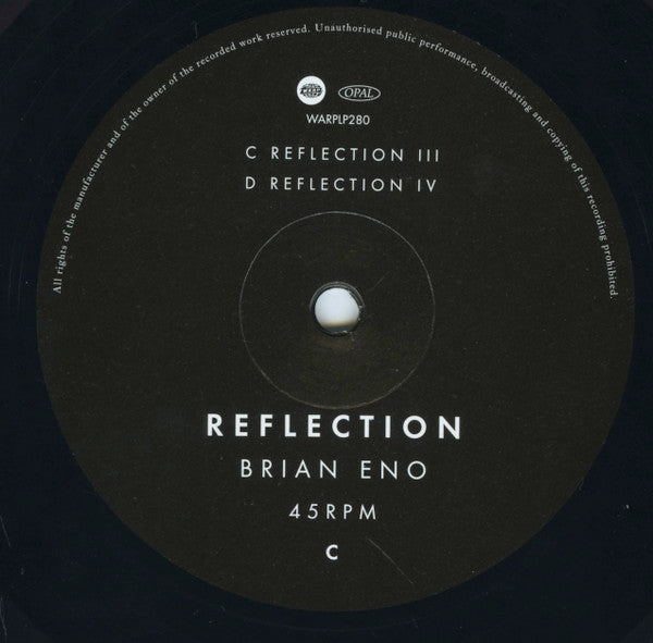 Brian Eno : Reflection (2xLP, Album)