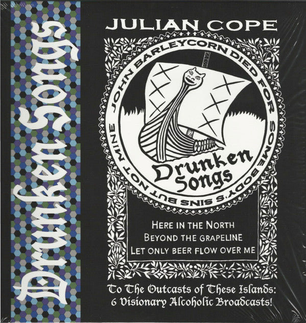 Julian Cope : Drunken Songs (LP, Album, Ltd)