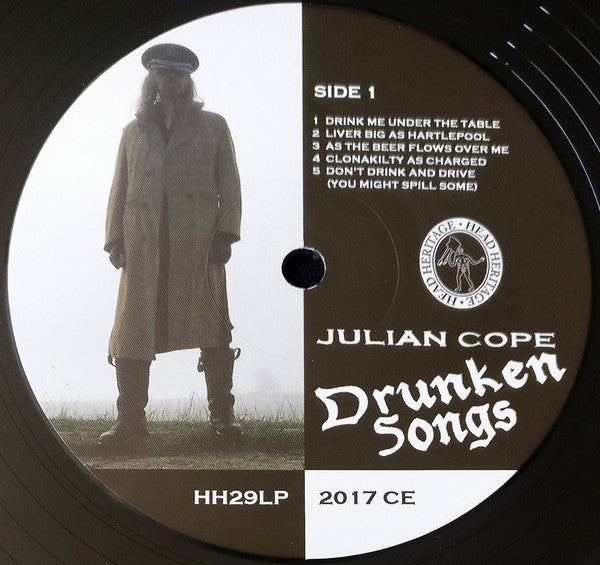 Julian Cope : Drunken Songs (LP, Album, Ltd)