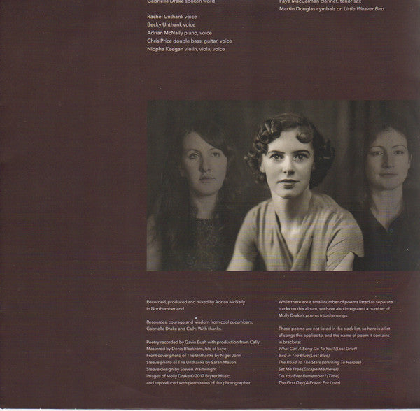 The Unthanks : Diversions Vol.4 The Songs And Poems Of Molly Drake (LP)