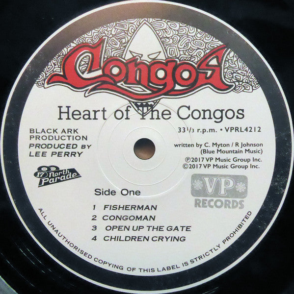 The Congos : Heart Of The Congos (LP, Album, RE + LP, Album, Comp, RE + LP, Comp + R)