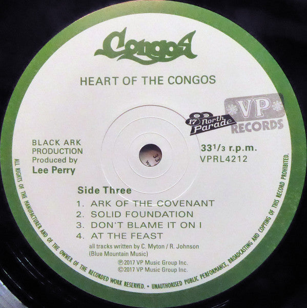 The Congos : Heart Of The Congos (LP, Album, RE + LP, Album, Comp, RE + LP, Comp + R)