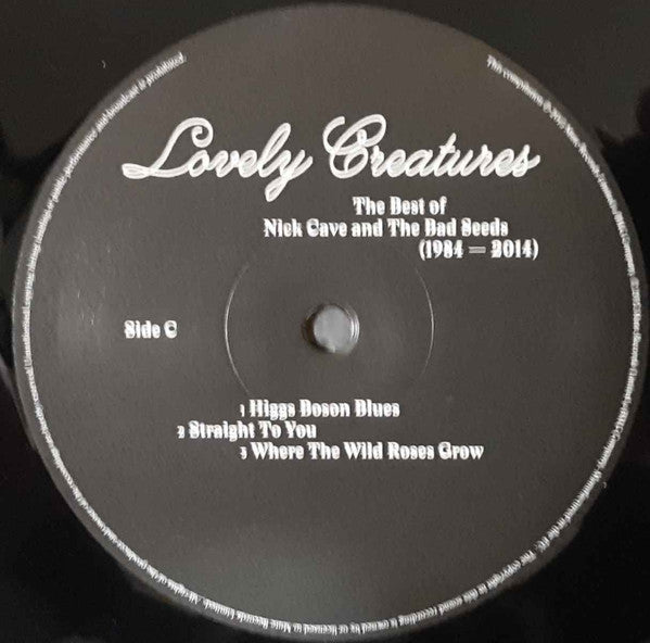 Nick Cave & The Bad Seeds : Lovely Creatures (The Best Of Nick Cave And The Bad Seeds) (1984 – 2014) (3xLP, Comp, RM, 180)