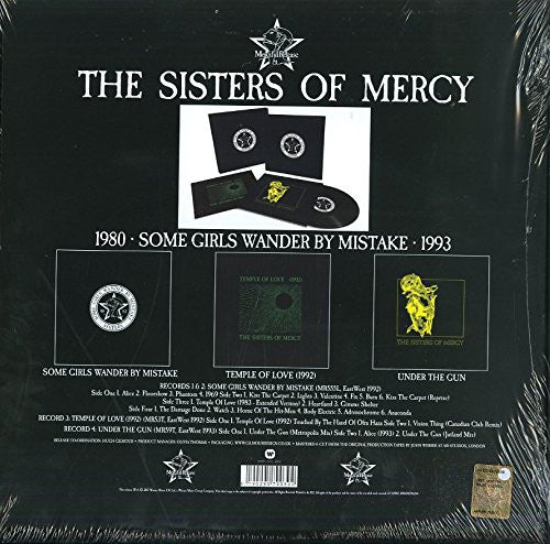 The Sisters Of Mercy : Some Girls Wander By Mistake (2xLP, Comp, RM + 12", EP + 12", EP + Box)