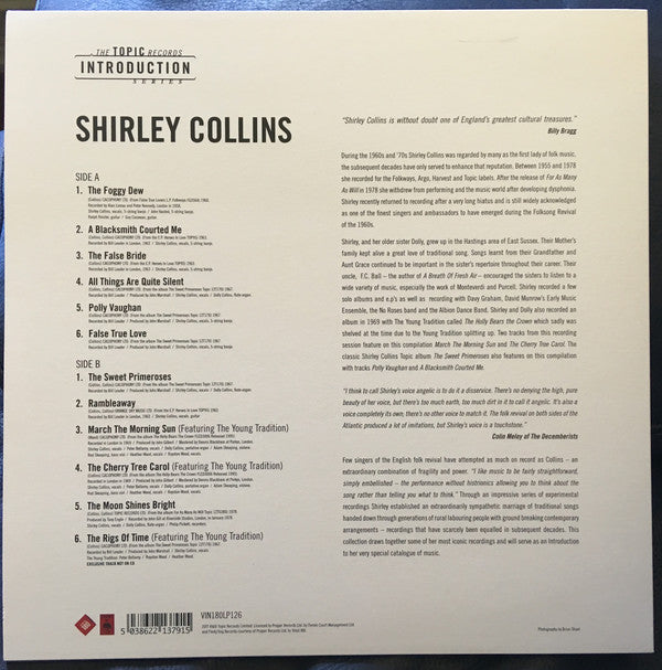 Shirley Collins : An Introduction To Shirley Collins (LP, Album, Comp)