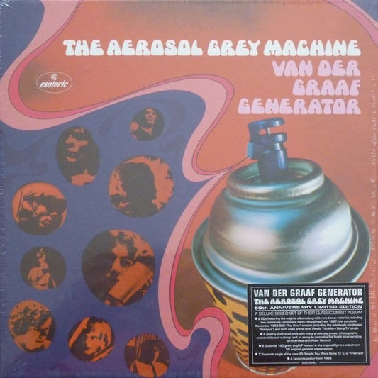 Van Der Graaf Generator : The Aerosol Grey Machine (CD, Album, RE + CD, Comp + LP, Album, RE + 7", Sin)