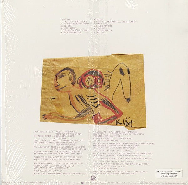 Captain Beefheart And The Magic Band : Shiny Beast (Bat Chain Puller) (LP, Album, Ltd, RE, 180)