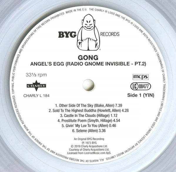 Gong : Angel's Egg (Radio Gnome Invisible Part 2) (LP, Album, RE, Tra)