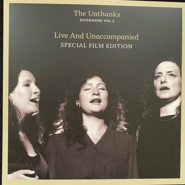 The Unthanks : Diversions Vol.5 - Live And Unaccompanied (Special Film Edition) (LP, Album + DVD-V)