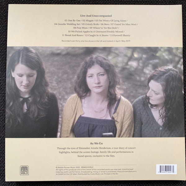 The Unthanks : Diversions Vol.5 - Live And Unaccompanied (Special Film Edition) (LP, Album + DVD-V)