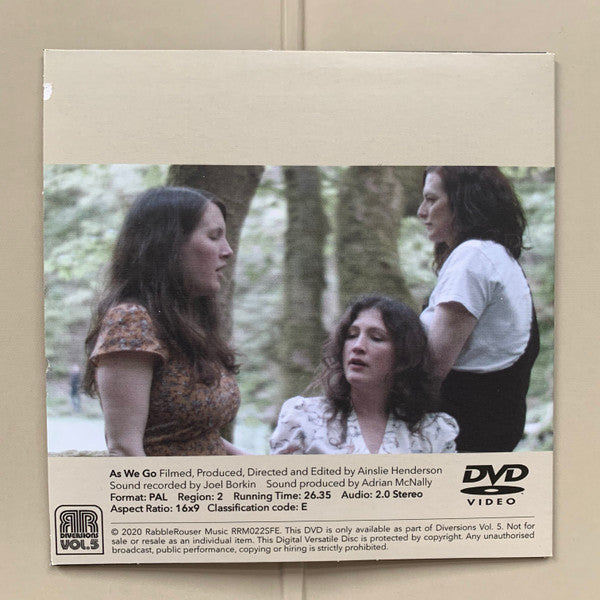 The Unthanks : Diversions Vol.5 - Live And Unaccompanied (Special Film Edition) (LP, Album + DVD-V)