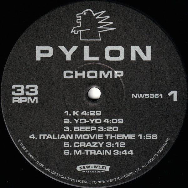 Pylon (4) : Chomp (LP, Album, RE, RM)