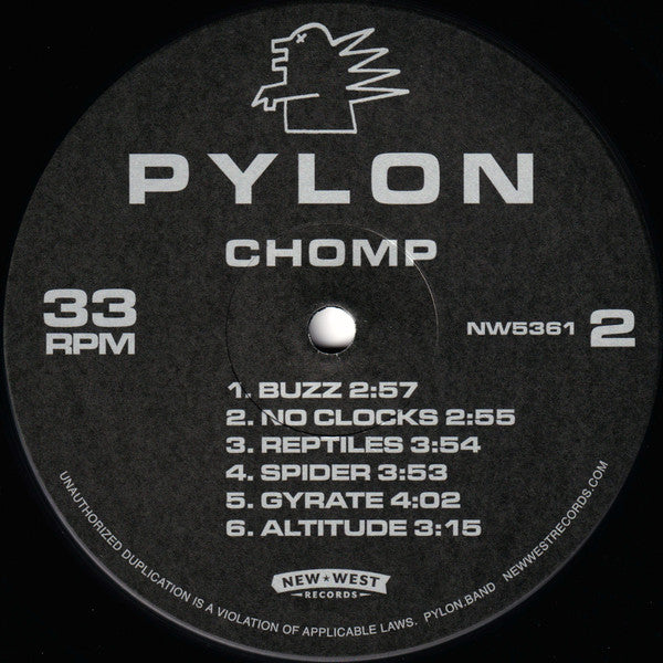 Pylon (4) : Chomp (LP, Album, RE, RM)