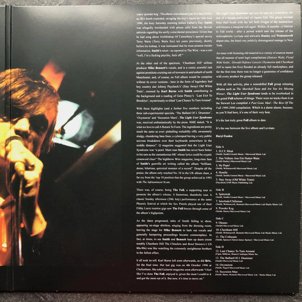 The Fall : The Light User Syndrome (2xLP, Album, RE, Gat)