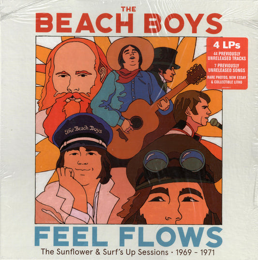 The Beach Boys : Feel Flows (The Sunflower & Surf's Up Sessions 1969-1971) (LP, Album, RE, RM + LP, Album, RE, RM + LP + LP + )