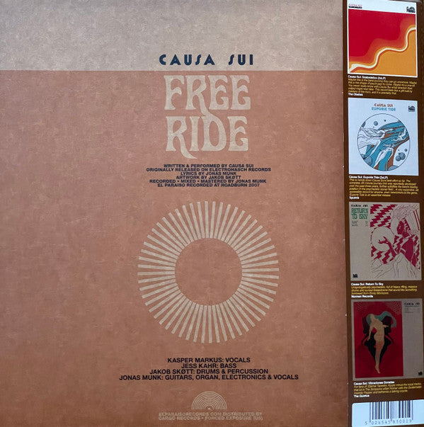 Causa Sui : Free Ride (2xLP, Album, Ltd, RE, Red)