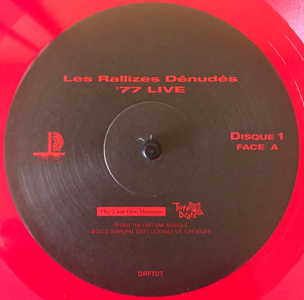 Les Rallizes Denudes : '77 Live (3xLP, Album, RM, Red)