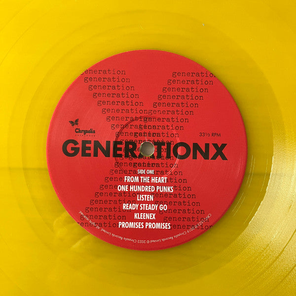 Generation X (4) : Generation X (LP, Album, RSD, RE, RP, Yel)