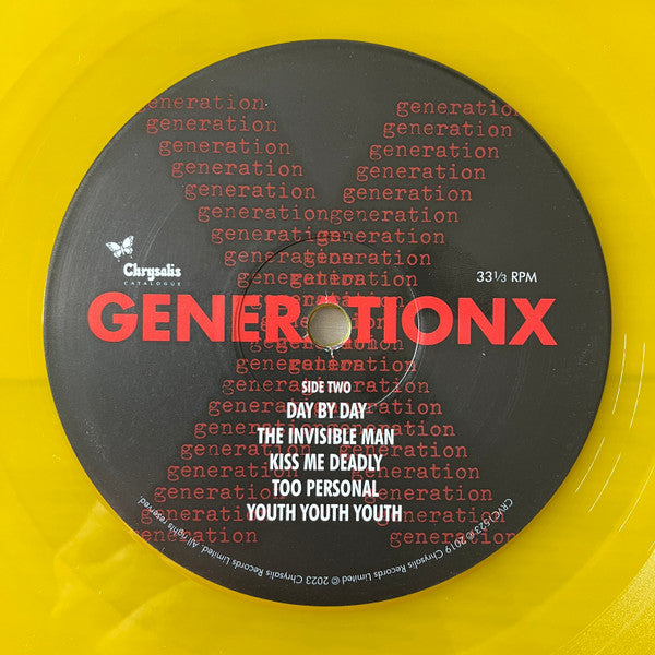 Generation X (4) : Generation X (LP, Album, RSD, RE, RP, Yel)