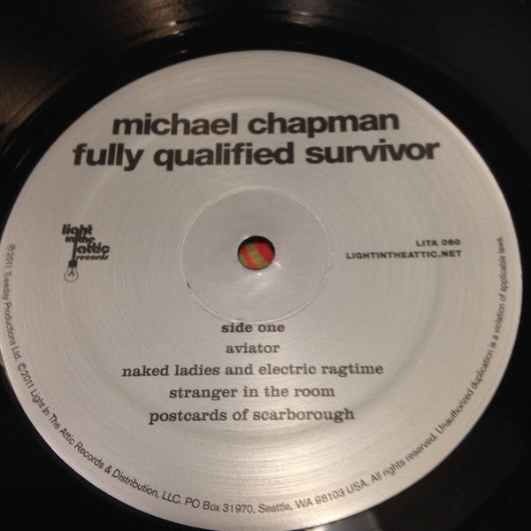 Michael Chapman (2) : Fully Qualified Survivor (LP, Album, RE, RM, Gat)