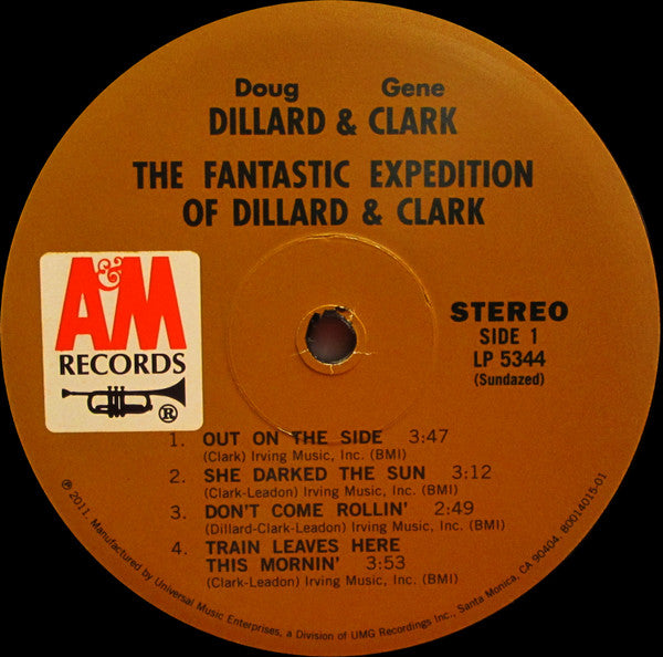 Dillard & Clark : The Fantastic Expedition Of Dillard & Clark (LP, Album, RE)