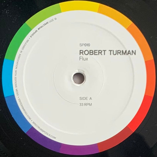 Robert Turman : Flux (2xLP, Album, Ltd, RE)