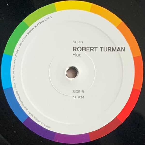 Robert Turman : Flux (2xLP, Album, Ltd, RE)