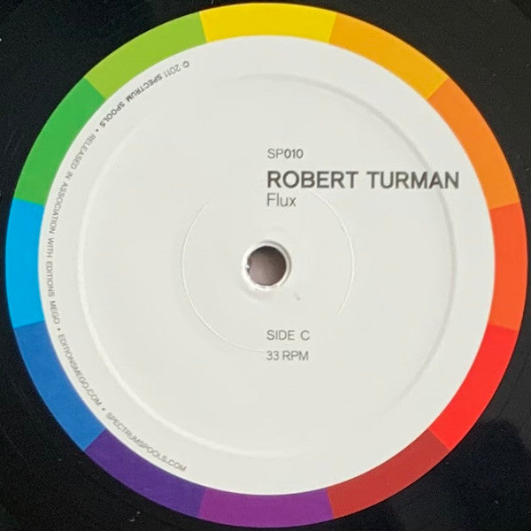 Robert Turman : Flux (2xLP, Album, Ltd, RE)