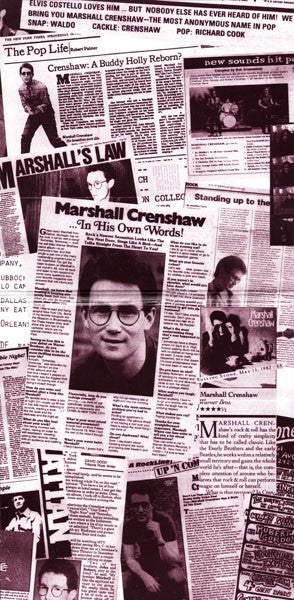 Marshall Crenshaw : Marshall Crenshaw (LP, Ltd, Num, RE, RM, S/Edition, 180)