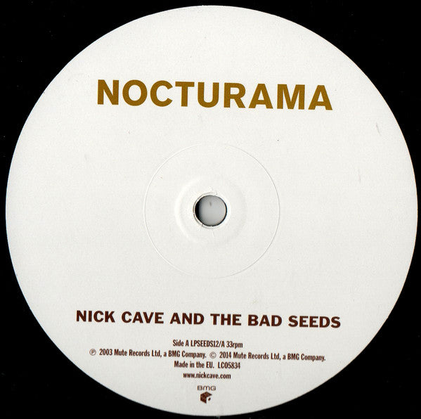 Nick Cave & The Bad Seeds : Nocturama (LP + LP, S/Sided + Album, RE, RM, 180)