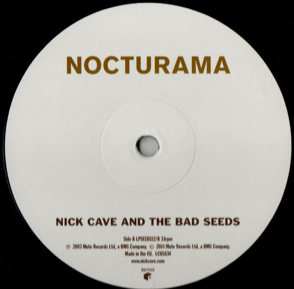 Nick Cave & The Bad Seeds : Nocturama (LP + LP, S/Sided + Album, RE, RM, 180)