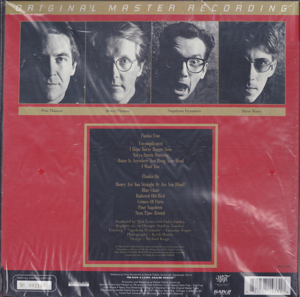 Elvis Costello And The Attractions* : Blood & Chocolate (LP, Album, Ltd, Num, RM, 180)