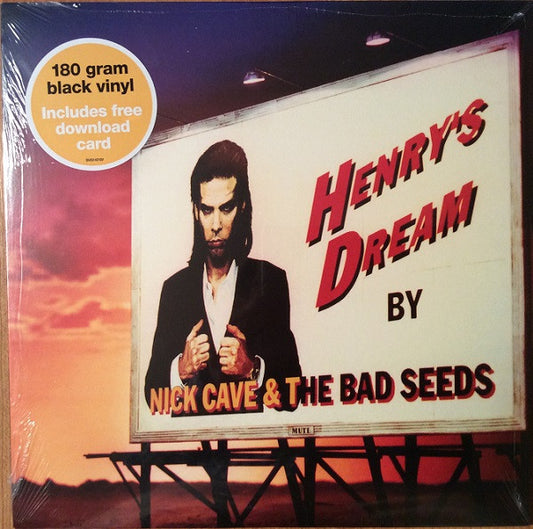 Nick Cave & The Bad Seeds : Henry's Dream (LP, Album, RE, RM, 180)