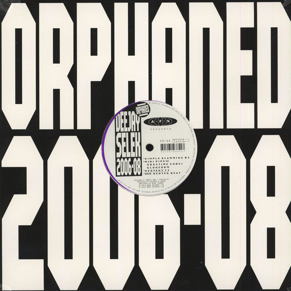 A·F·X* : Orphaned Deejay Selek 2006-08 (12", EP)